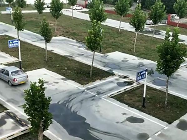 梁山駕校風(fēng)采